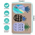thumbnail image 5 of Dog Cat Food Mat, Dog Mat for Food and Water, Pet Dog Cat Bowl Mat, Non-Slip Super Absorbent Feeding Mat with Pineapple Fruit,16inx24in, 5 of 7