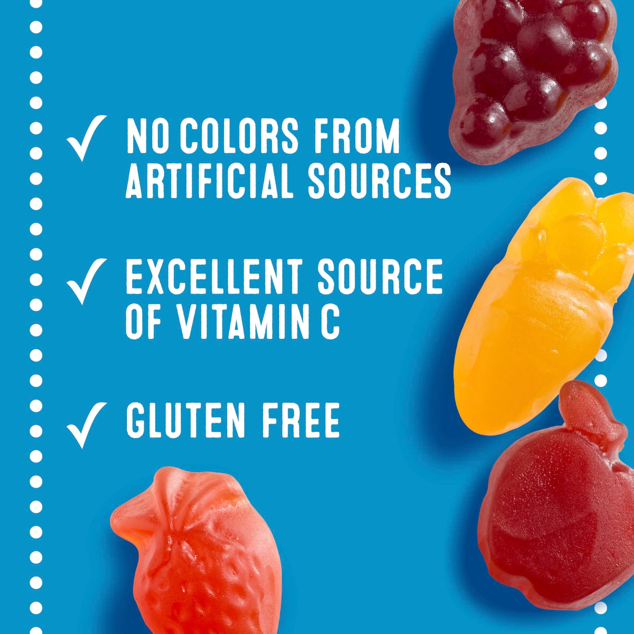 (4 pack) Mott's Fruit Flavored Snacks, Assorted Fruit, Gluten Free Snack, Family Pack, 40 Count, 32 oz