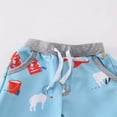 thumbnail image 6 of MEZZALL Toddler Girls Boys Kids Sport Cartoon Prints Casual Shorts Fashion Beach Cargo Pants Shorts, Sky Blue, 1-2 Years, 6 of 8