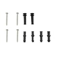 thumbnail image 3 of Japi Pottery Linea Plastic Wall Planter in Silver (Set of 2), 3 of 9