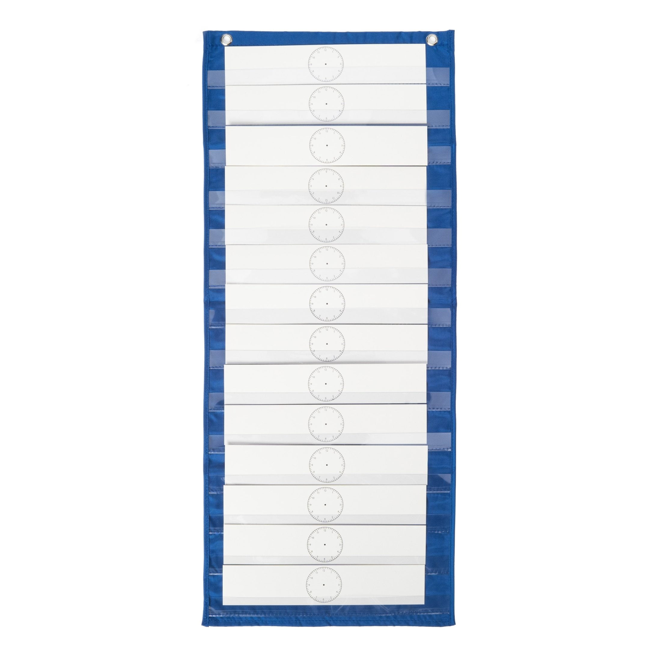 School Smart Pocket Chart For The Classroom, 12-1/2 x 33 Inches