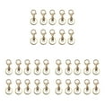 thumbnail image 3 of ZheElen 10pack/lot Metal Key Chain Snap Hooks - Accessories For Personalized Keychain Is Low KC Gold 3Set, 3 of 6