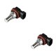 thumbnail image 4 of Riwesomey Bombilla LED 3030 de 2 piezas, luz antiniebla, lámpara de conversión de coche blanca, piezas de repuesto para coche, accesorios para vehículos Type2 NO2 Riwesomey CBP448922, 4 of 6