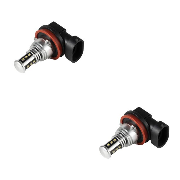 Riwesomey Bombilla LED 3030 de 2 piezas, luz antiniebla, lámpara de conversión de coche blanca, piezas de repuesto para coche, accesorios para vehículos Type2 NO2 Riwesomey CBP448922