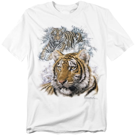 Wildlife T-Shirt Tigers Unisex Graphic Tee For Men & Women