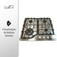thumbnail image 2 of Estufa Parrilla DE Gas ECOCINARE 4 quemadores Acero Inoxidable Hierro fundido Empotrable STUF-01, 2 of 5