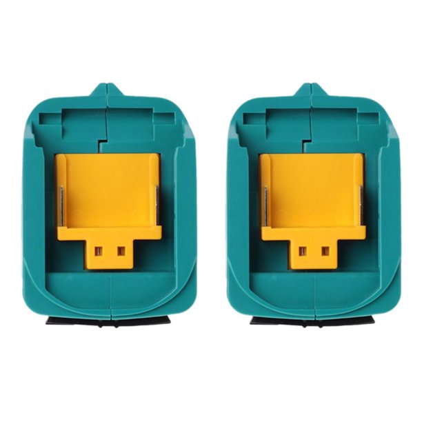 2 convertidores de adaptador de carga Usb para Adp05 Bl1815 Bl1830 Bl1840 Bl1850 1415 14,4-18v Li-