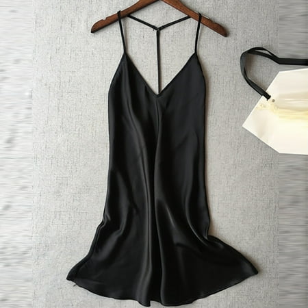 Levmjia Pajamas for Women Set Clearance Summer Plus Size Women Sexy Satin Sleepwear Babydoll Lingerie Nightdress Pajamas