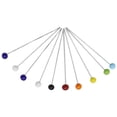 thumbnail image 2 of 500 Pcs Goupille Droite Multicolore pour Localisation Accessoires DIY, 2 of 6