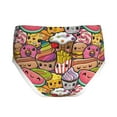 Adobk FruitFlavored IceCream Print Boys Soft Cotton Underwear For