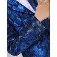 thumbnail image 4 of Visaccy Boy's Gentleman 4pcs Suit Set , Feather Pattern Coat, Formal Wear For Speech Performance Birthday Party, Kid's Clothes For Spring Fall Winter Blue, 4 of 5
