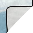 thumbnail image 4 of SKYSONIC 63x48 Inch Lightweight Area Rug Mat for Living Room Bedroom Home Decor Indoor Floor Rugs Happy Snowman Standing Winter Christmas Landscape, 4 of 6