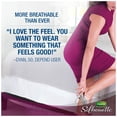 thumbnail image 5 of Depend Silhouette Incontinence Underwear-Women, Max Absorbency, L/XL, Beige/Purple, 12 Ct, 5 of 6