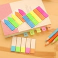 thumbnail image 5 of On Sale ! Rofhy Post It Notes Creative Stationery Fluorescent Classification Index Paste Label Stickers 1X Fluorescent Classified Sticky Notes, 5 of 8