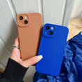 thumbnail image 2 of Carcasa Para IPhone 11 12 Pro Max Mini Funda Protectora De Silicona Suave Con Lente Flexible, 2 of 4