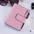thumbnail image 3 of 1pc Multicolor Women Girls Short Wallet Coin Purse Organizer Pocket Small Credit Card Holder Handbags, 3 of 5