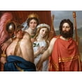 thumbnail image 1 of Jacques-Louis David - The Anger of Achilles - CANVAS or PRINT WALL ART, 1 of 1