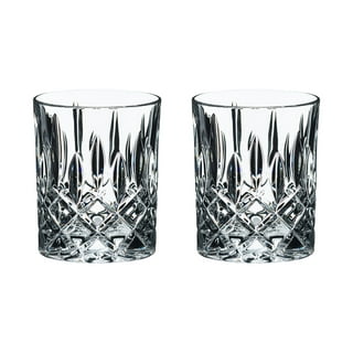 Riedel 20.45 Oz Swirl Red Wine Crystal Stemless Tumbler Glass, Set of 2 