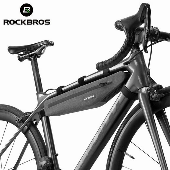 ROCKBROS Bike Top Tube Bag Cycling Pouch 1.5 L Bike Frame Bag Bike Triangle Bag Waterproof Classified Capacity