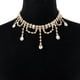 thumbnail image 1 of Collar colgante Salvador de moda accesorios de vestido elegante para cumpleaños niñas mujeres Dorado, 1 of 10