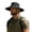 Black, variant on Shadoumai Solar Fan Hat, Wide Brim Sun Cap with 2 Solar Sun Protection Fans, USB and Solar Powered Fan Hat