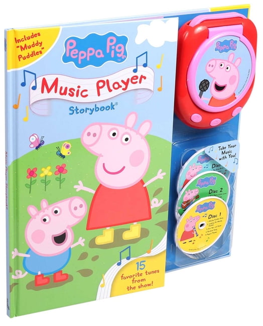 Music Player Storybook Peppa Pig Music Player (Hardcover) Walmart