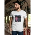 thumbnail image 2 of Retro Aesthetic Mountains T-Shirt Men -Image by Shutterstock, Male x-Large, 2 of 4
