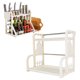 thumbnail image 5 of Estante de almacenamiento de cocina multifuncional de 2 niveles para tabla de cortar condimentos y especias, 5 of 8