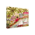 thumbnail image 2 of Karen Fields 'Smooth Sailing II' Canvas Art, 2 of 3