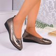 thumbnail image 6 of oqasdz Womens Casual Shoes Round Toe Platform Comfortable Slip On Ballet Shoes Fashion Breathable Dance Trendy Versatile Summer Outdoor, 6 of 6