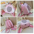 thumbnail image 5 of Boys Girls Bee Shape Backpack Cartoon Child Backpack with Safe Anti-lost Leash Zipper Design Kindergarten Supply Yellow, 5 of 5