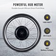 thumbnail image 2 of eBike Conversion Kit 1000W Hub Motor LCD Electric Bike DIY Set (Without Battery & Charger), 2 of 11