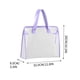 thumbnail image 3 of Bolsa transparente de PVC para guardar papeles para examen A4 con cierre de botón de presión - Carpeta impermeable de documentos de gran capacidad para los deberes, 3 of 4
