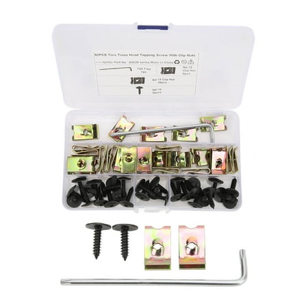 70-Piece Underbody & Wheel Arch Clip & Screw Set For BMW, Opel, Ford, VW - OEM Quality 11 thumbnail image
