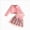 Pink, variant on WXFAZCVU Girls Dress and Cardigan Sets 2 Piece Sleeveless Dress and Long Sleeve Cardigan Set Size 9-12 Months