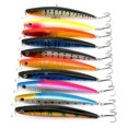 thumbnail image 1 of tredstone 10PCS/Set Simulation DIY Fishing Bait Hook Lures Salmon Bass Trout Colorful Active Ocean Fishhook Tackle, 1 of 6