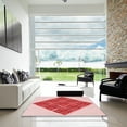 thumbnail image 7 of Ahgly Company Machine Washable Indoor Round Transitional Deep Rose Pink Area Rugs, 4' Round, 7 of 7