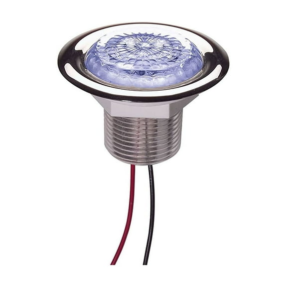 Innovative Lighting 012-2500-7 Recess 3 LED Star Light - Blue LED with Clear Lens