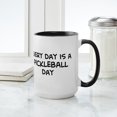 thumbnail image 4 of CafePress - Pickleball Mugs - 15 oz Ceramic Large White Novelty Mug, 4 of 4