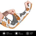 thumbnail image 3 of Gaeub Funny Cats Cooling Sleeves for Unsex, Arm Sleeves, UV Sun Protection Sleeve to Cover with Silicone Anti-Slip, 3 of 8