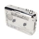 thumbnail image 3 of Convertidor de casete a MP3 Reproductor de casete con sonido estéreo HiFi retro USB con carcasa transparente, 3 of 12