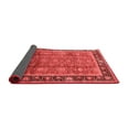 thumbnail image 2 of Ahgly Company Indoor Square Oriental Red Industrial Area Rugs, 5' Square, 2 of 4