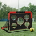 thumbnail image 5 of Soccer Goal for Backyard Set, Yard Soccer Game Portable Pop Up Soccer Nets,Complete Youth Training Equipment with Target,Ball & Cones for Soccer Goal Practice,Outdoor Sports Game-60*47*47inch, 5 of 7