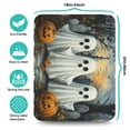 thumbnail image 5 of Dish Drying Mat Horror Pumpkin Ghost Skull Bat Halloween Dish Drying Pad Absorbent Heat Resistant 18x24 Inch Dry Pad for Coffee Tableware Sink Countertop, 5 of 7
