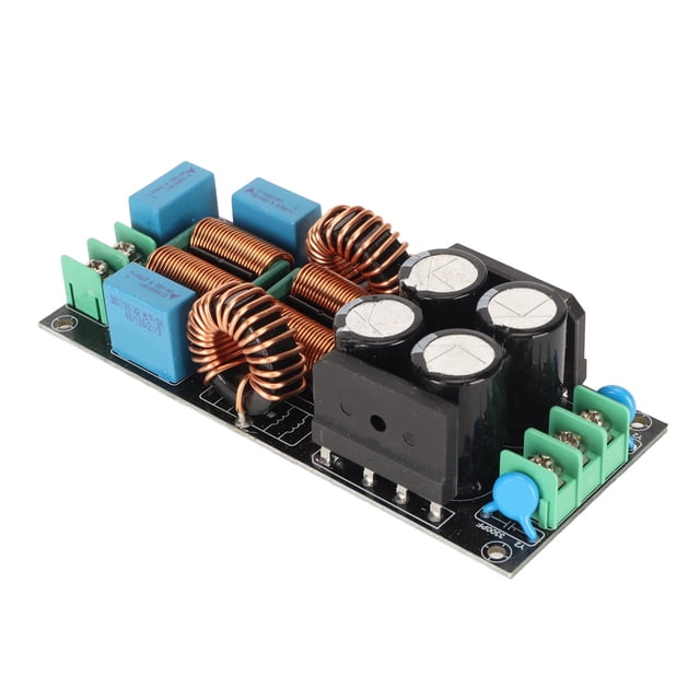 Power Supply Filtering Board, AC 110-250V EMI Power Filter Board 7.62 Socket Differential Mode Filtering Suppress Interference for Sound Amplifier Power 4A,10A,20A