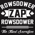 thumbnail image 3 of CafePress - Zap Rowsdower Contender Logo T Shirt - Men's Classic Graphic Cotton T-Shirt, 3 of 4