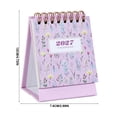 thumbnail image 3 of 2027 Small Desktop Standing Calendar Monthly Table Planner for Home Office School, 3 of 6