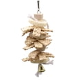 thumbnail image 4 of unbranded De Colgantes Para Loros Con Loofah Y Color Beige Para Uso En Jaulas, 4 of 8