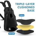 thumbnail image 3 of Transportadora tipo mochila frontal ajustable para perro Mosago, 3-5 kg, 3 of 9