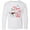 AA-White, variant on Inktastic Christmas Let It Snow Cute Snow Man with Snowflakes Long Sleeve Youth T-Shirt